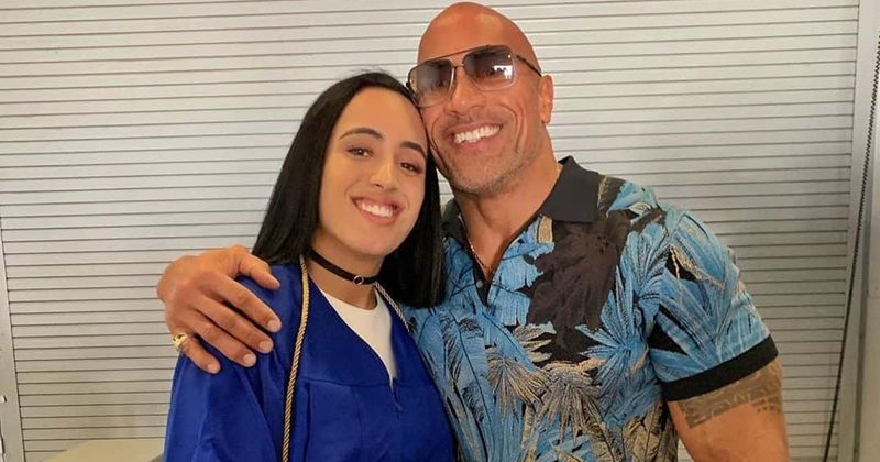 Dwayne Johnson is a 'proud father' as 17-year old daughter Simone graduates high school
