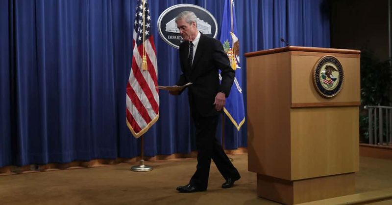 Mueller says charging Trump was 'not an option' as he officially closes Russia probe