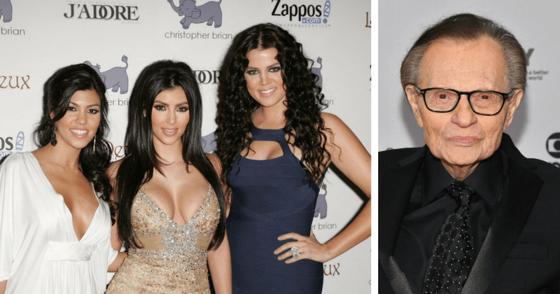 "What do they even do?": Larry King calls the Kardashians 'fantastically untalented'