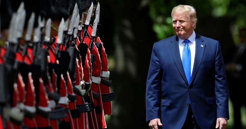 Trump 'turned off' CNN after being forced to watch it in UK, says he misses Fox News