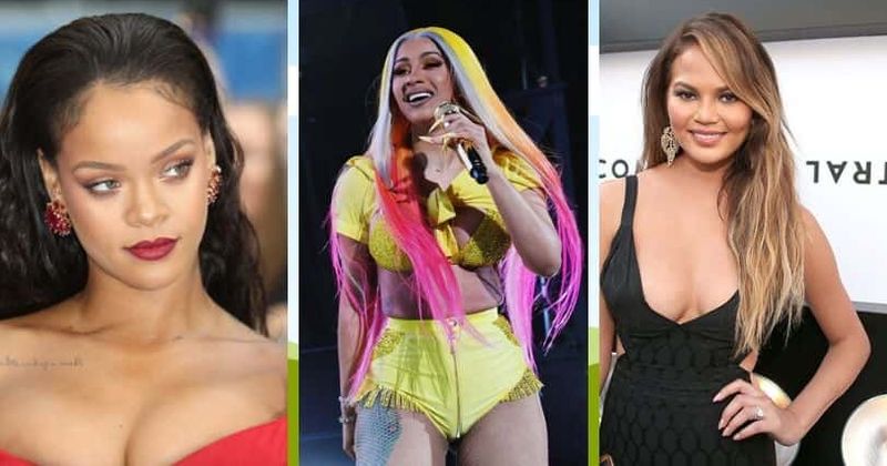 Cardi B raps about wanting a 'threesome' with Rihanna and Chrissy Teigen in her new song