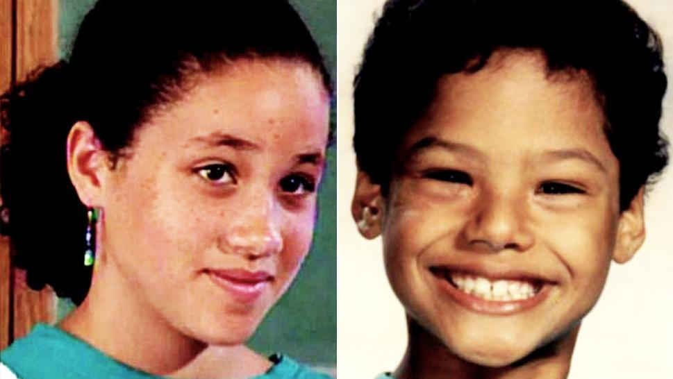 Meghan Markle (L) and Joshua Silverstein (R) (Twitter)