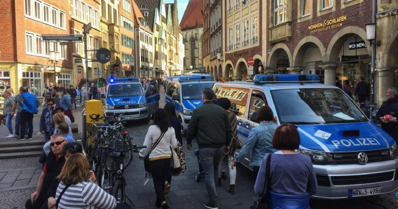 Several dead as car drives into crowd in Germany's Munster, driver kills himself