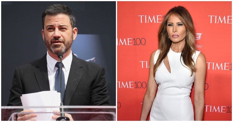 Jimmy Kimmel apologized for his joke about Melania Trump's accent after his family received 'vile' death threats