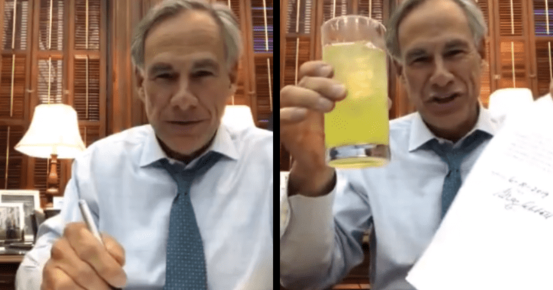 Kids can now sell lemonade without fear of persecution as Texas Gov. signs bill legalizing children's lemonade stands