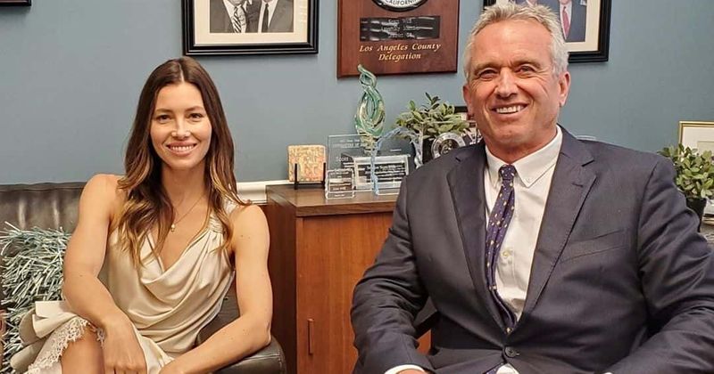 Jessica Biel takes anti-vaccination stance, joins Robert F. Kennedy Jr. to lobby against California Vaccine Bill
