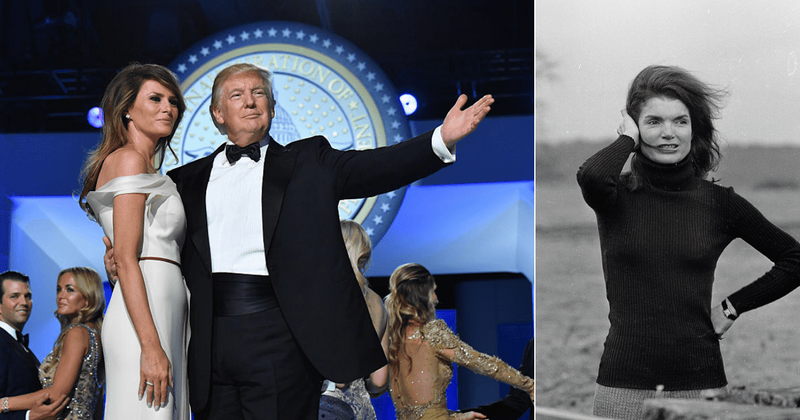 Donald Trump likens his wife to former first lady Jackie O, calls her 'Melania T'