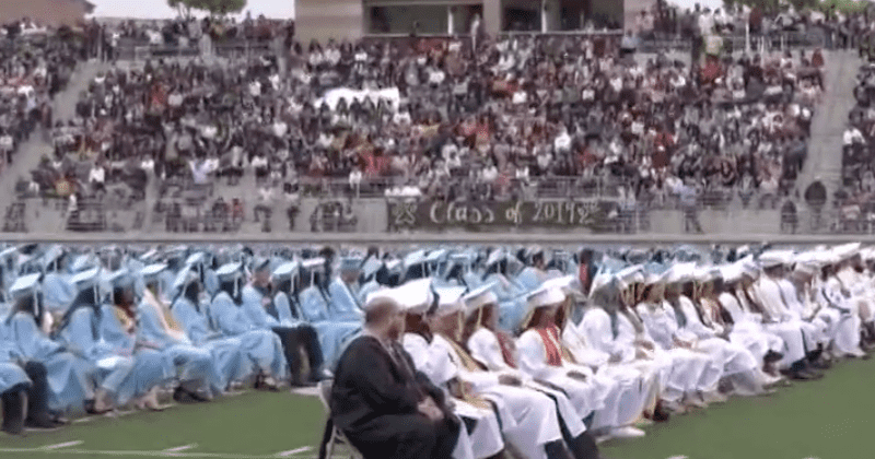 High school valedictorian exposes 'drunk' teacher and 'unavailable' counselor in graduation speech