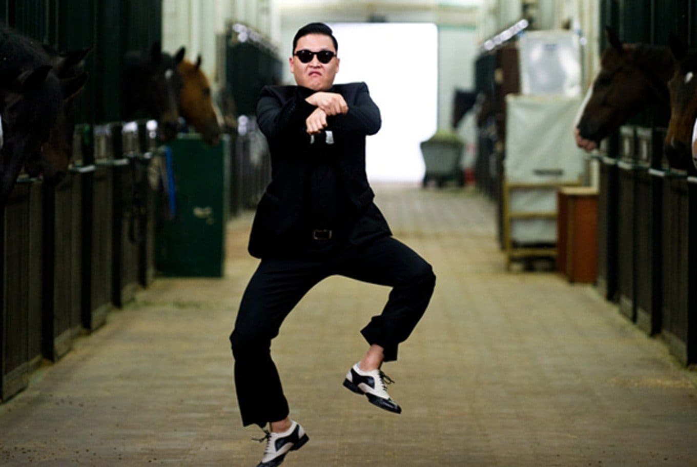 Psy in Gangnam Style (Facebook)