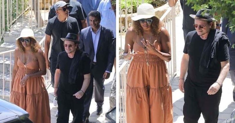 Michelle and Barack Obama hang out with U2's Bono in France as dream vacation continues