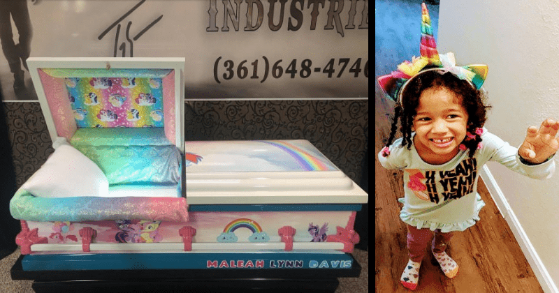 Maleah Davis laid to rest in custom-designed 'My Little Pony' casket in private funeral service