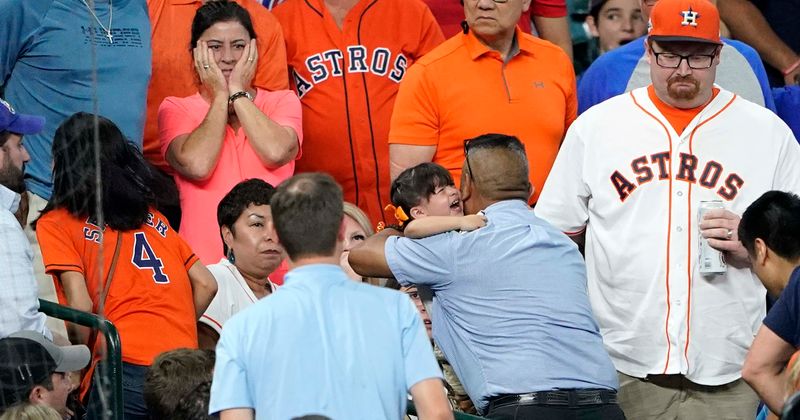 Two-year-old girl struck by foul ball at Astros game suffered skull fracture, brain contusion, bleeding and seizure, attorney says