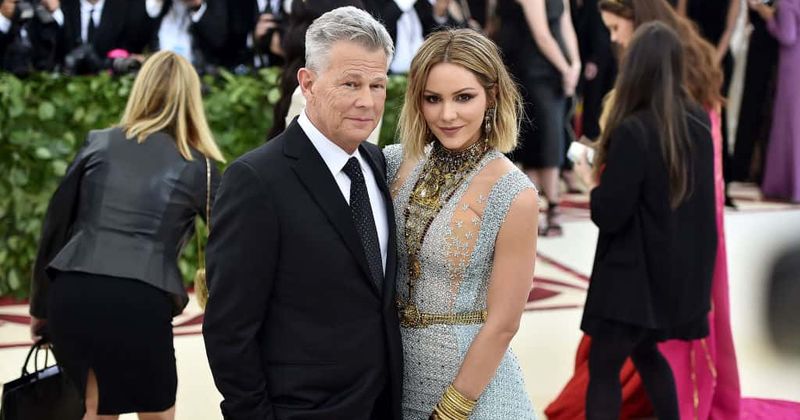 Katharine McPhee and David Foster tie the knot in London, a year after their engagement
