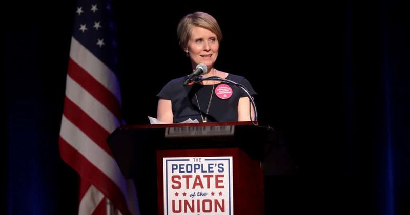 Cynthia Nixon supports legalization of marijuana to end the 'racist war on drugs'