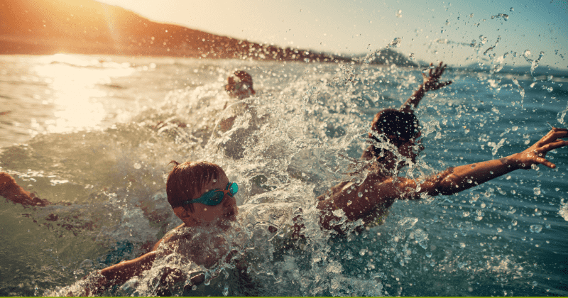 OCEAN THREAT: Swimming in the sea considerably increases the risk of infection, says new study