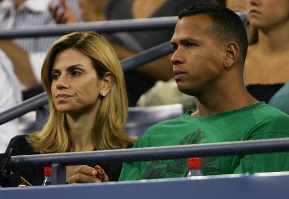 Rodriguez's ex-wife (pictured) reportedly claimed she was being stiffed on child support payments in a text (Source: Chris McGrath/Getty Images)