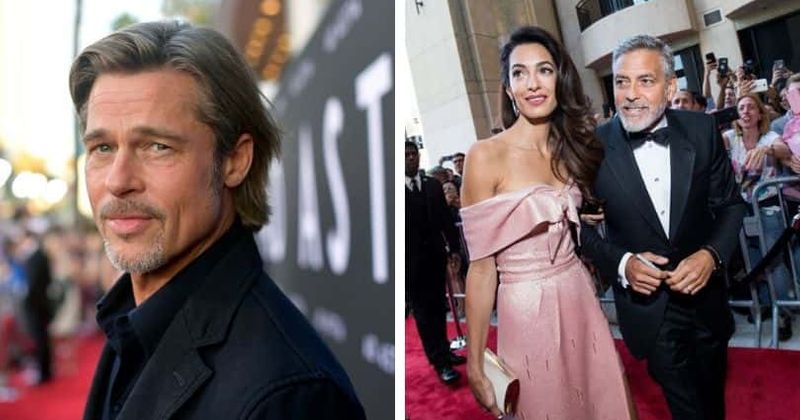 Brad Pitt wants someone like his good friend George Clooney's wife, someone who can intellectually stimulate him