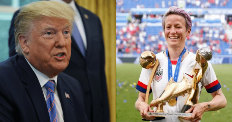 Megan Rapinoe refused to sing national anthem at World Cup final as she continues to stand in solidarity with NFL star Colin Kaepernick