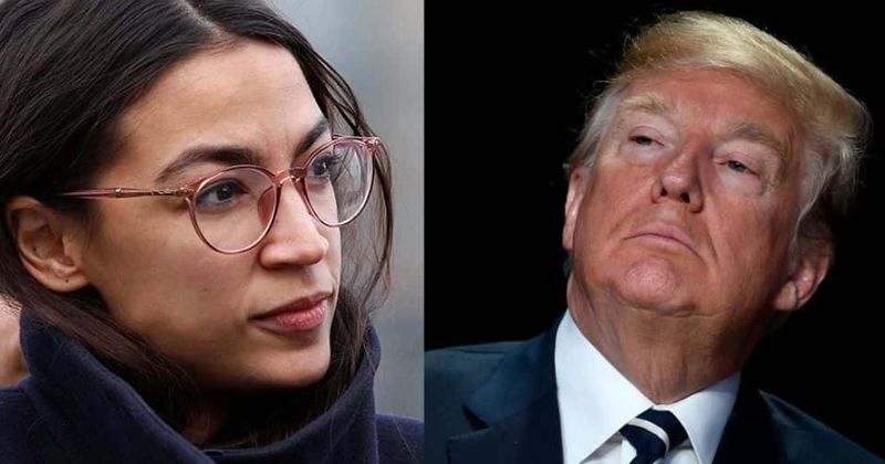 Trump 'starstruck' by Ocasio-Cortez and has nicknamed her Eva Peron but feels 'she doesn't know anything'