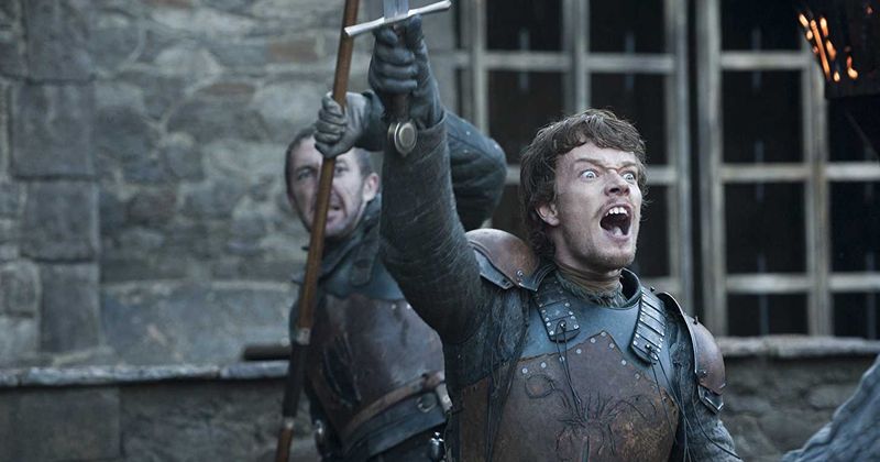 Harlots star Ash Hunter tried to pry 'Game of Thrones' spoilers from drunk co-star Alfie Allen, but failed miserably