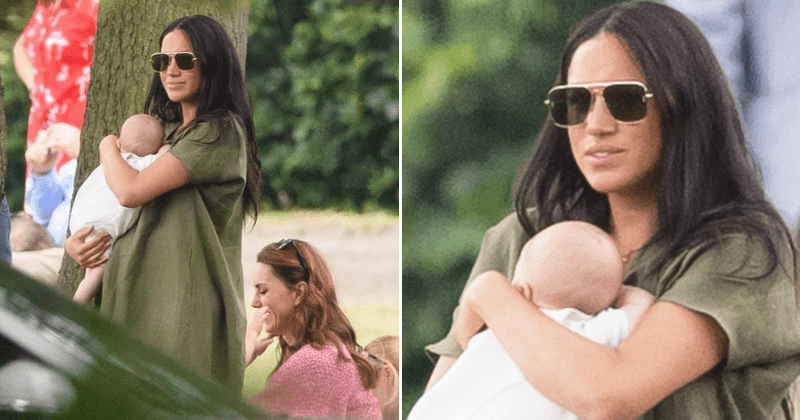 Meghan Markle slammed for holding baby Archie awkwardly: 'Looks like that baby is going to fall right out of her arms'