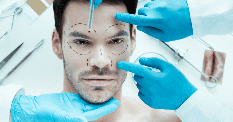 Facial plastic surgery might actually make men more attractive, likeable and trustworthy