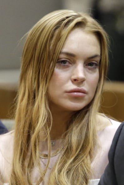 Lindsey accused of relapsing (Photo by Reed Saxon - Pool/Getty Images)