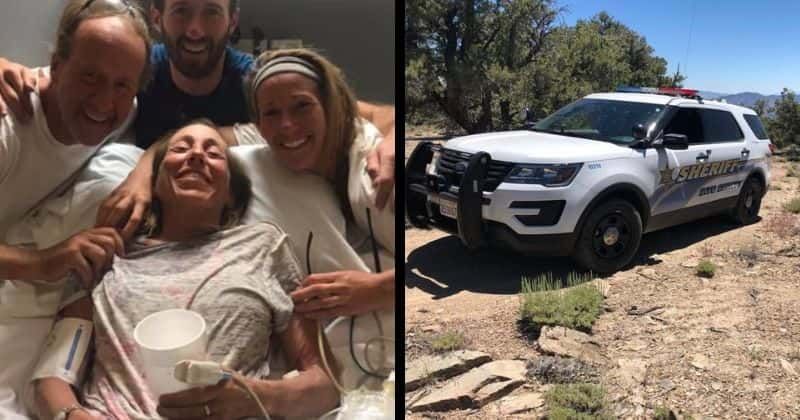Missing woman hiker, 60, who fled from knife-wielding assaulter found after pet dog leads rescuers to her
