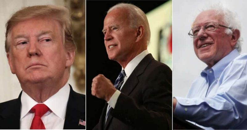 Biden says he'll challenge Trump for push-ups if age becomes an issue as Sanders jokes about running a mile against the president