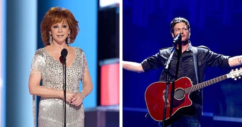 Reba McEntire jokes about Blake Shelton's hosting skills in her Academy of Country Music Awards opening speech