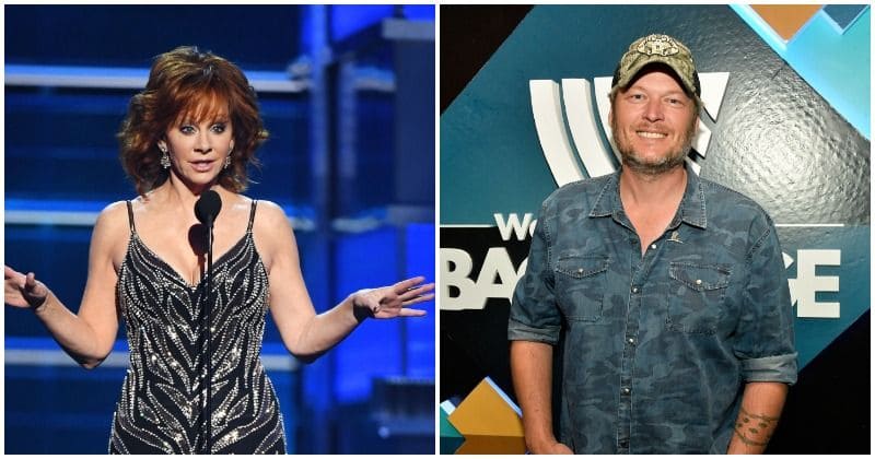 Reba McEntire jokes about Blake Shelton's hosting skills in her Academy of Country Music Awards opening speech