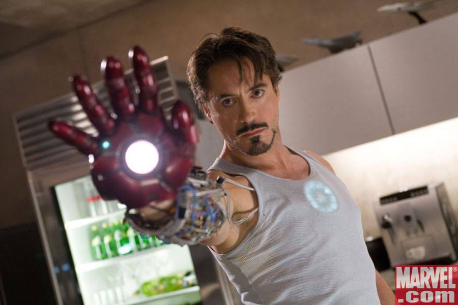 Robert as Tony Stark aka the Iron Man (Marvel)