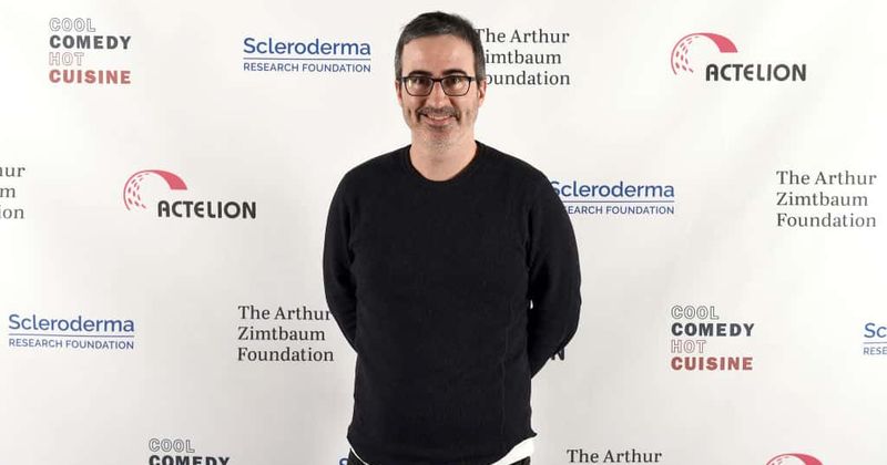 John Oliver buys Russell Crowe's jockstrap to save a Blockbuster store in Alaska