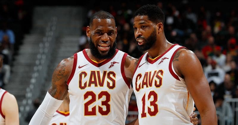 LeBron James wants Tristan Thompson benched as alleged cheating scandal makes things awkward