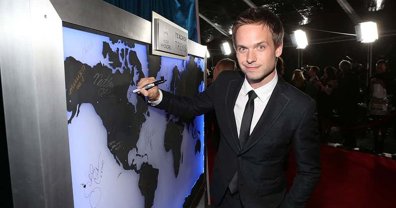 Patrick J. Adams still debating over what to give Meghan Markle and Prince Harry as a wedding gift