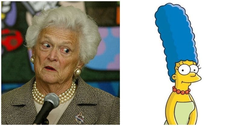 Barbara Bush wasn't a fan of The Simpsons until she received a warm letter from Marge