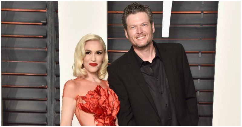 Blake Shelton's ex-girlfriend had posters of Gwen Stefani plastered all over her bedroom