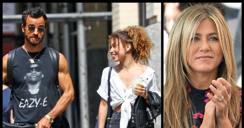 Justin Theroux spotted with model Erika Cardenas in NYC while Jennifer Anniston attends charity event despite injuries