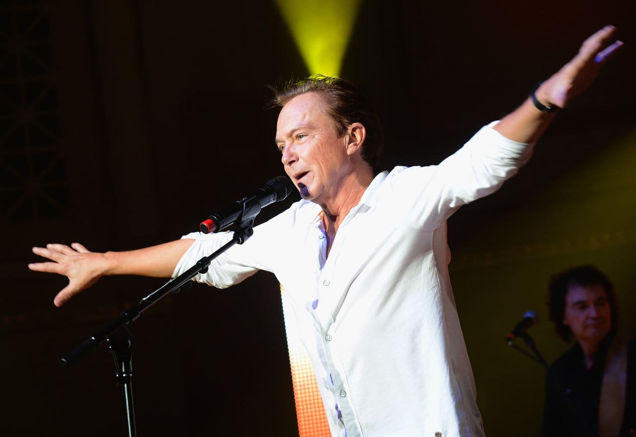 David Cassidy performs during the Paradise Artists Party at IEBA Conference Day 3 at the War Memorial Auditorium on October 9, 2012 in Nashville, Tennessee. (Photo by Rick Diamond/Getty Images for IEBA)