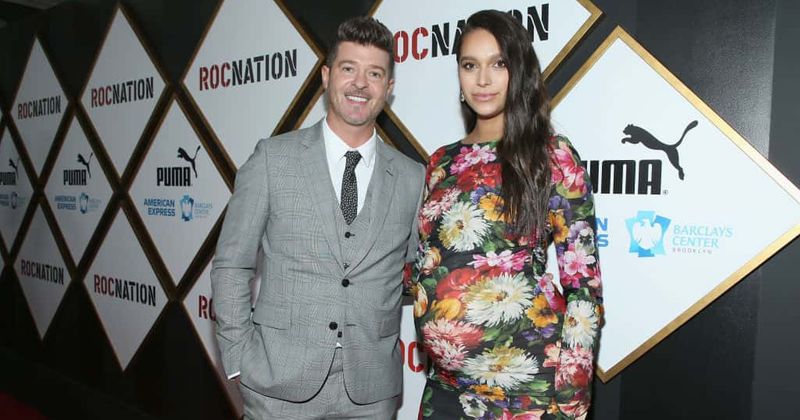 Robin Thicke’s girlfriend April Love Geary hits back at haters who criticized her breastfeeding photo on social media