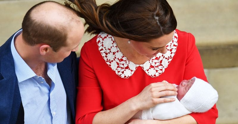 First pictures of the newest royal baby out, and Kate Middleton looks ravishing