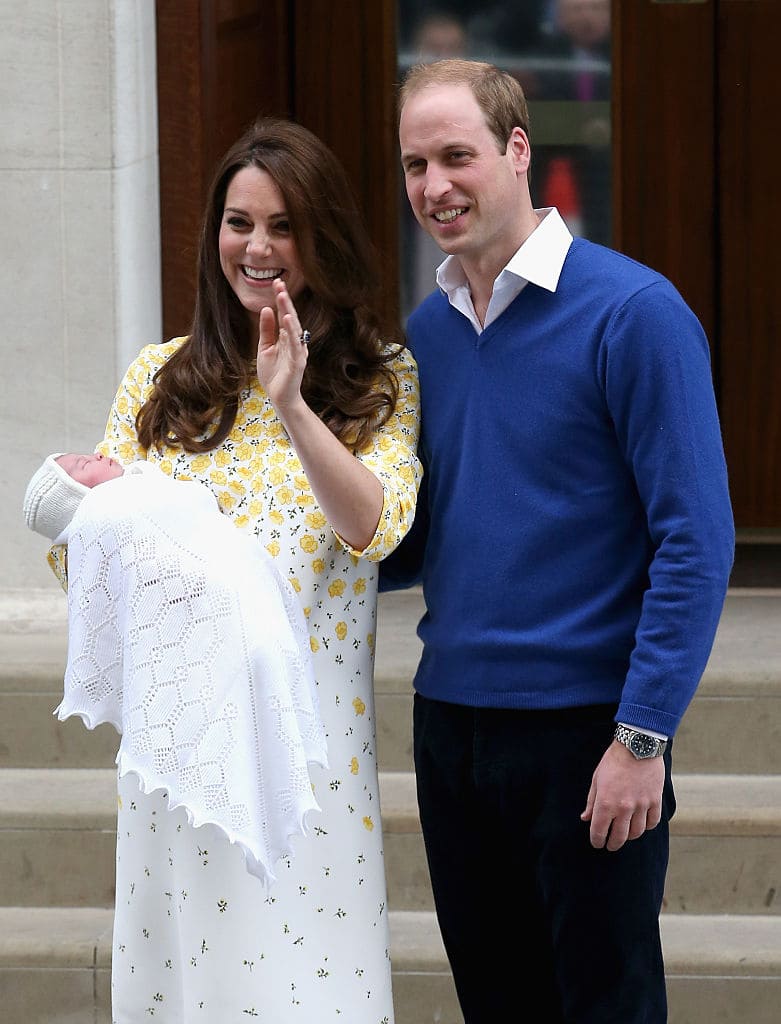 Kate and William welcomed Princess Charlotte on May 2 (Photo by Chris Jackson/Getty Images)