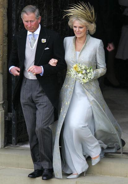 Prince Charles and Camilla on their wedding day (Getty Images)
