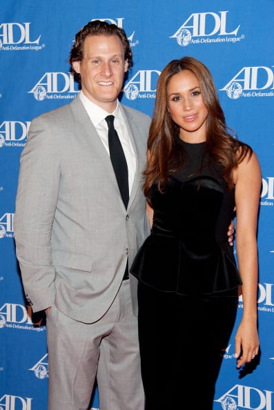 Meghan with ex-husband Trevor Engelson back in 2011(Getty Images)