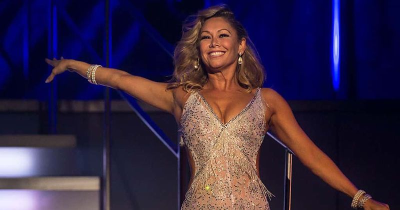 New mother Kym Johnson Herjavec shares an adorable throwback photo of the twins after their birth