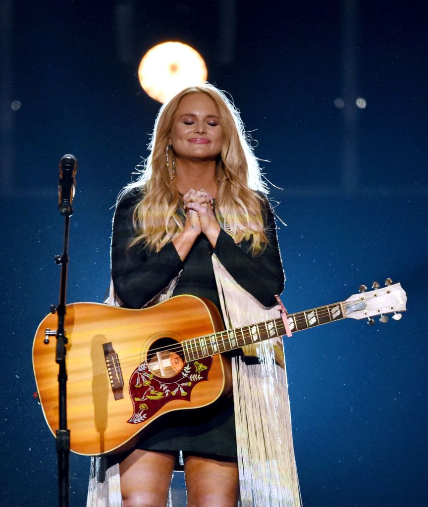 Recording artist Miranda Lambert performs during the 52nd Academy of Country Music Awards at T-Mobile Arena on April 2, 2017 in Las Vegas, Nevada. (Photo by Ethan Miller/Getty Images)