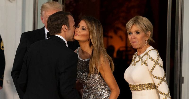 French First Lady Brigitte Macron shock claim that "strong" Melania Trump is "trapped" in the White House