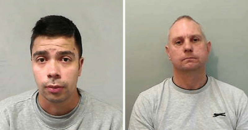 Sex offenders found tied to bench, assaulted and covered in paint