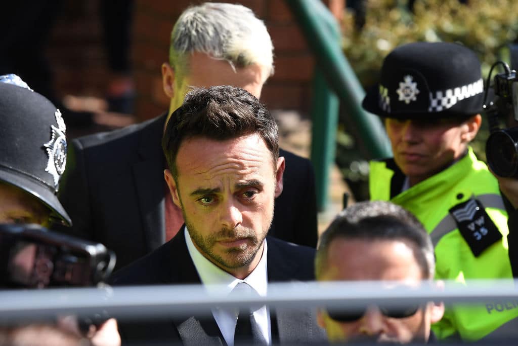 Ant was asked to pay a fine (Photo by Chris J Ratcliffe/Getty Images,)