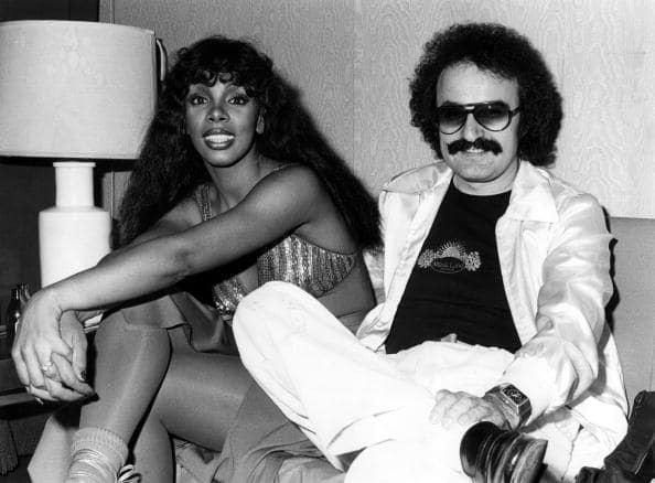 Photo of Giorgio Moroder and Donna Summer (Photo by Echoes/Redferns)